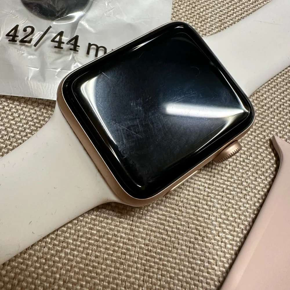 Apple Watch Series 3 with Multiple Bands and case